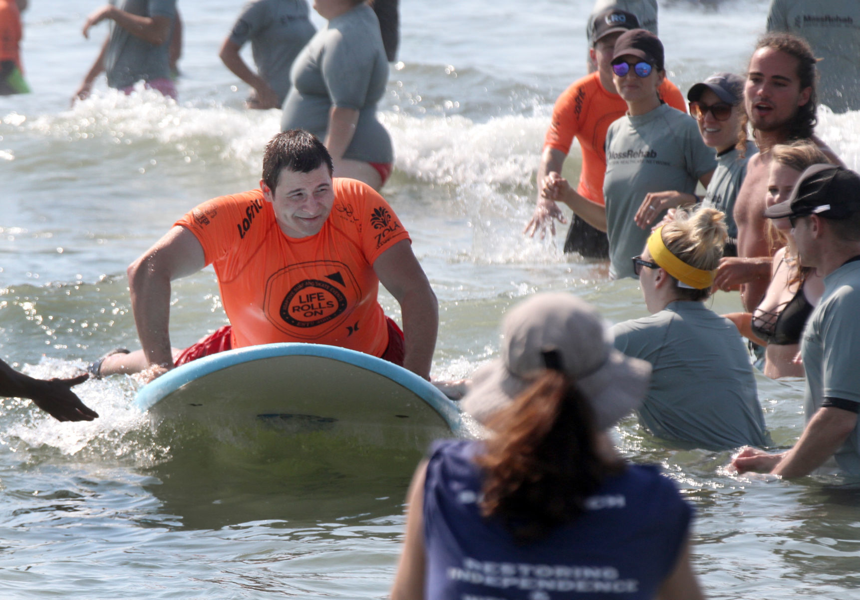 Life Rolls On surfing in Wildwood